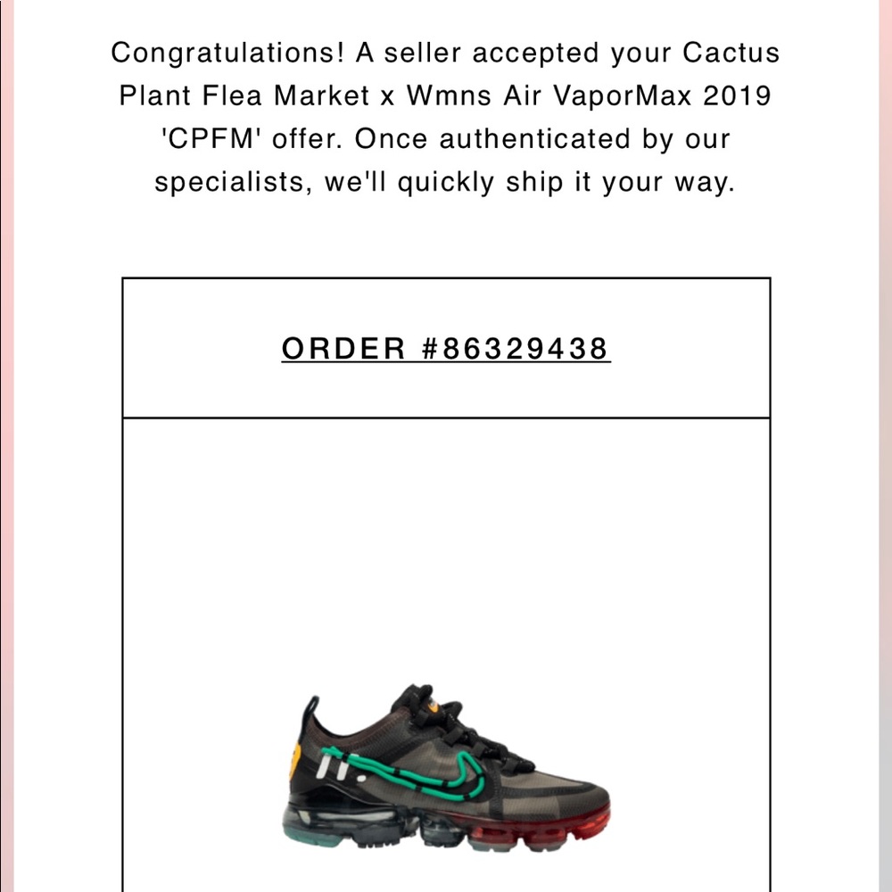 NEW CPFM X NIKE VAPORMAX.
